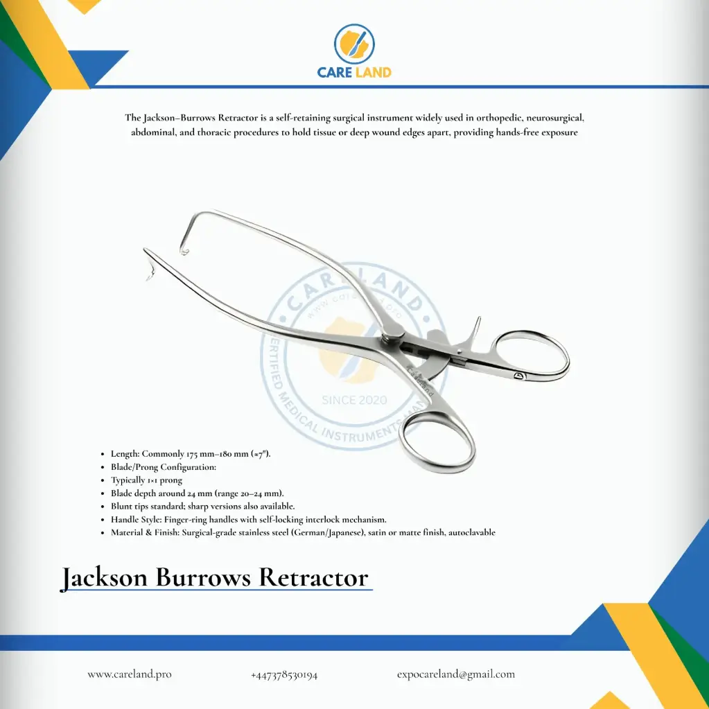 Jackson Burrows Retractor
