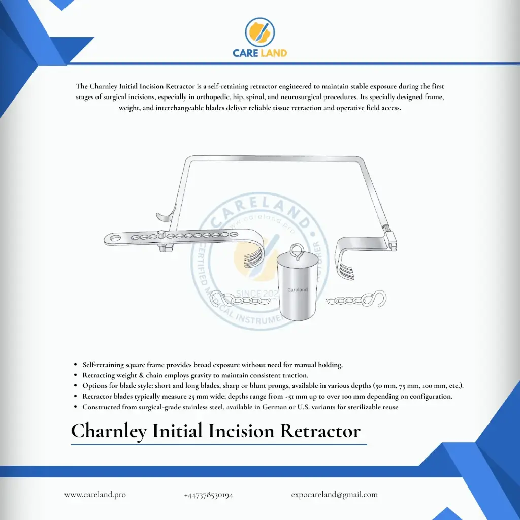Charnley Initial Incision Retractor