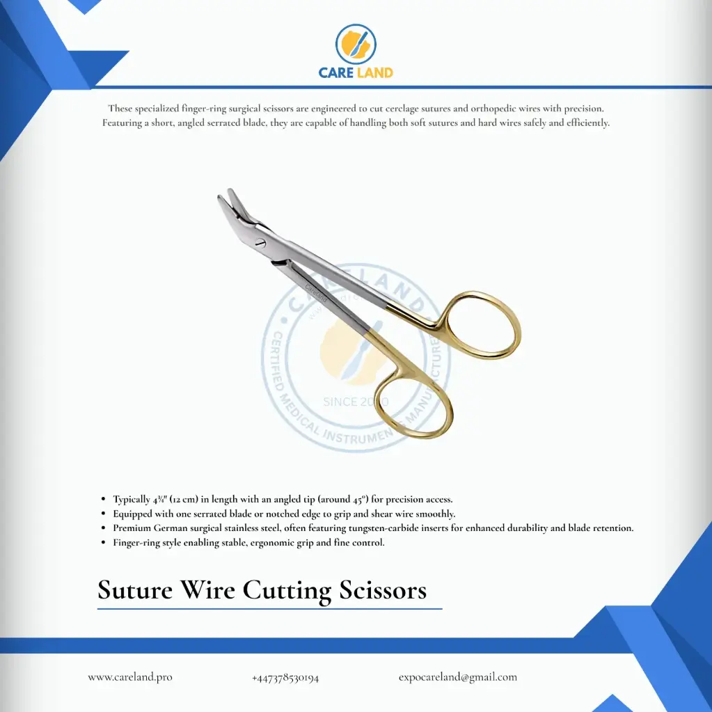 Suture Wire Cutting Scissors