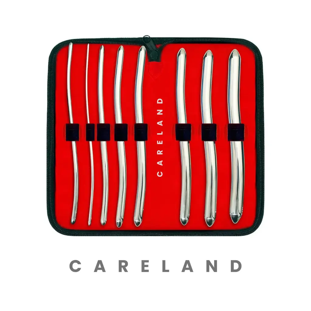 Hegar Dilator Sounds – 7.5 inch, Double-Ended (Set of 8)