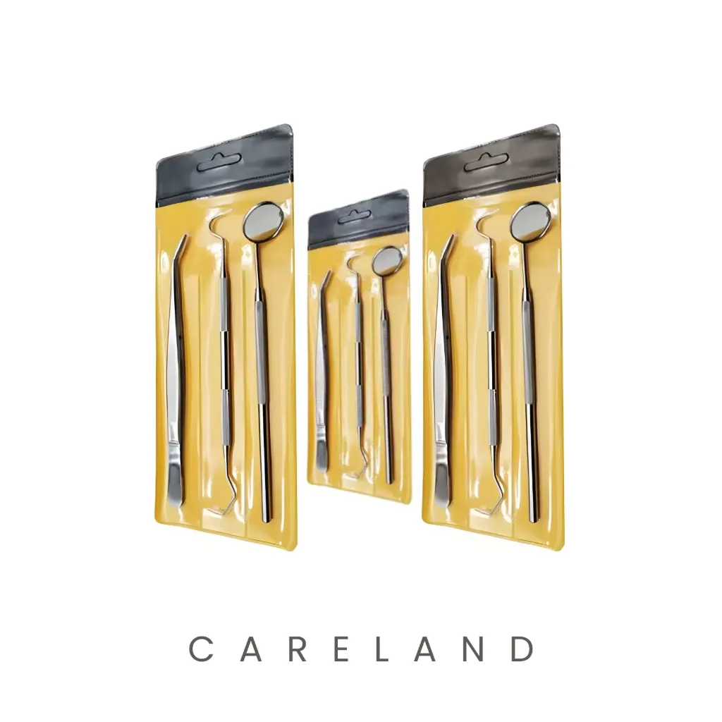 3 Dental Instruments Kits – Orthodontic Pliers, Tweezers & Mouth Mirror | 3 Pcs Stainless Steel Dental Tools