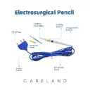 2 Electrosurgical Cautery Pencil with 3m Cable