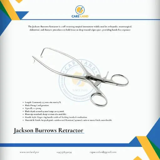 Jackson Burrows Retractor