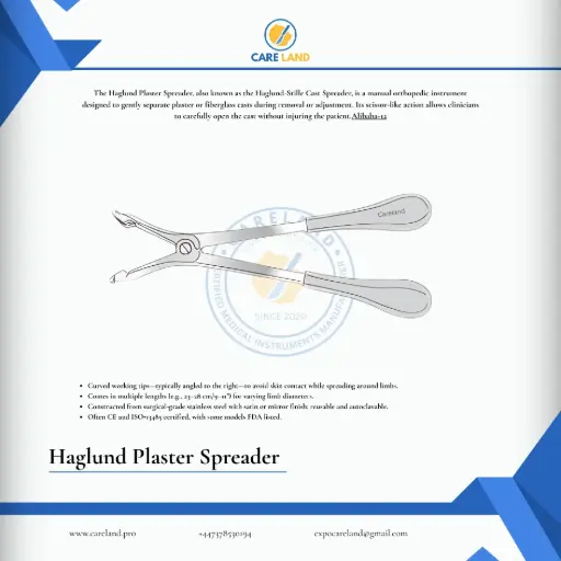 Haglund Plaster Spreader