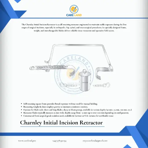 Charnley Initial Incision Retractor