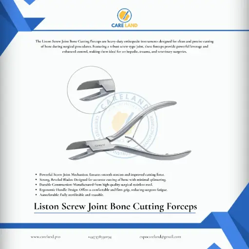 Liston Screw Joint Bone Cutting Forceps