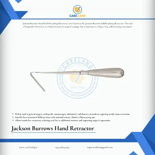 Jackson Burrows Hand Retractor